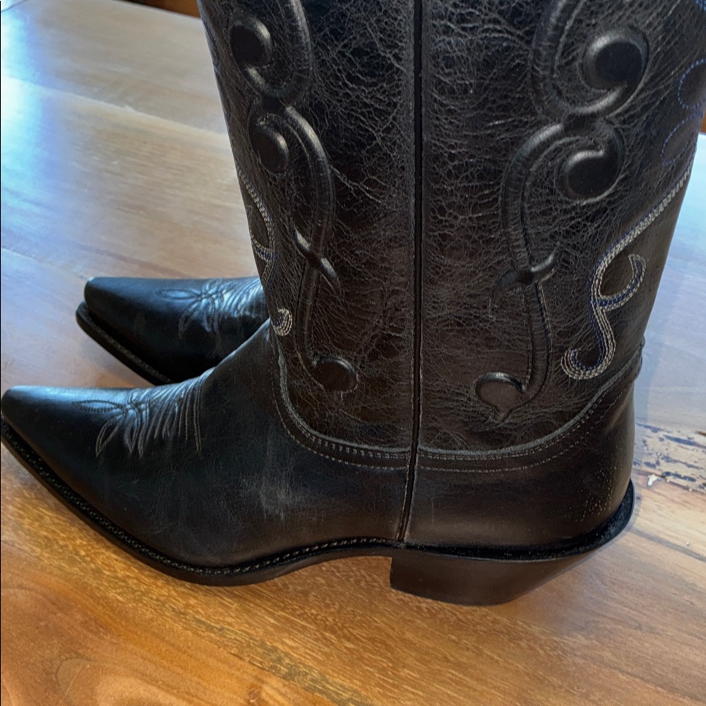 Justin Black women’s cowboy boots - Picture 10 of 11